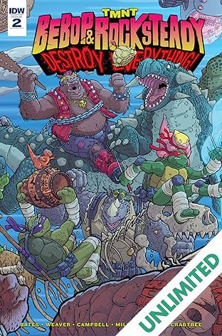 Teenage Mutant Ninja Turtles: Bebop & Rocksteady Destroy Everything #2